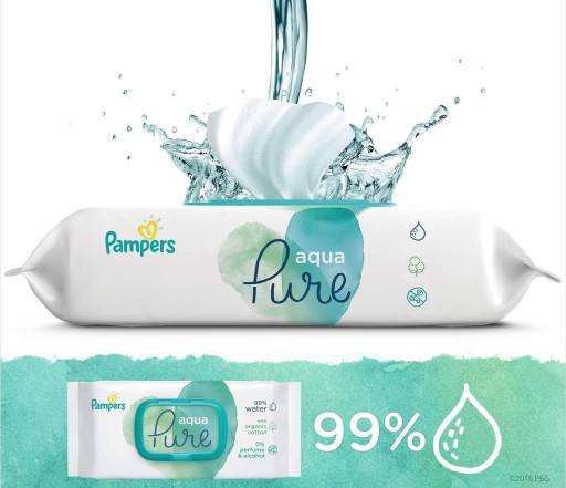 Utierky PAMPERS AQUA HARMONIE 99% VODA 48 ks