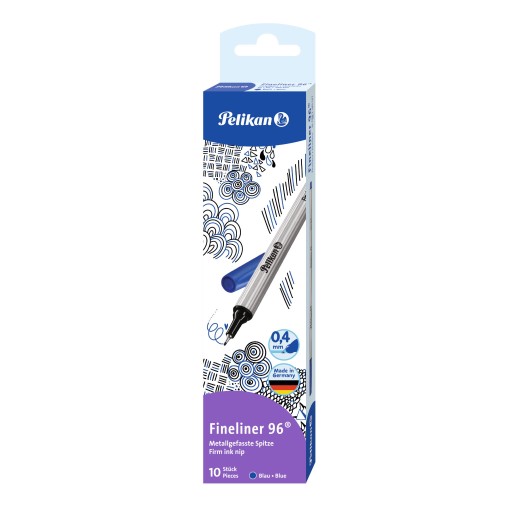 Jemná linka Pelikan 0,4 mm modrá