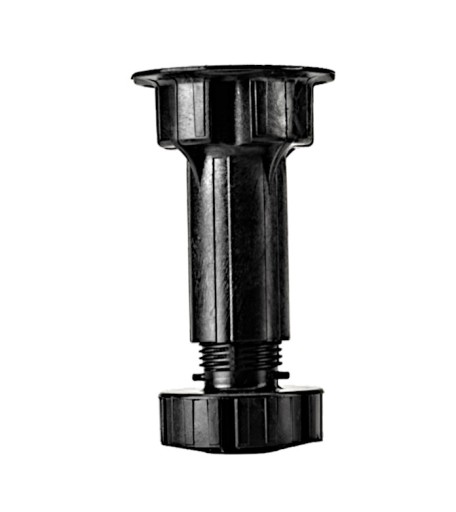 4 x kuchynská noha H-100 mm + 2 x klip, schválená 350 kg