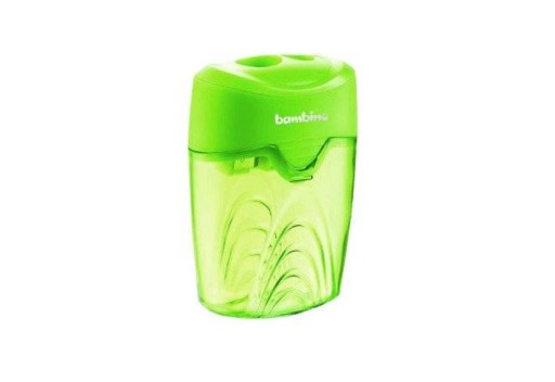 Bambino strúhadlo s 2 otvormi Mix farieb