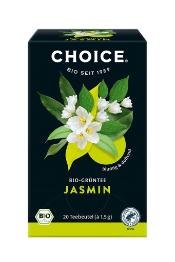 BIO JASMINE zelený čaj 20 sáčkov Choice