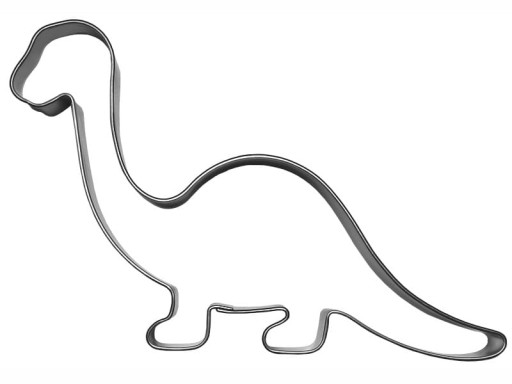 Forma tvaru DIPLODOCU 11 cm - dinosaurus