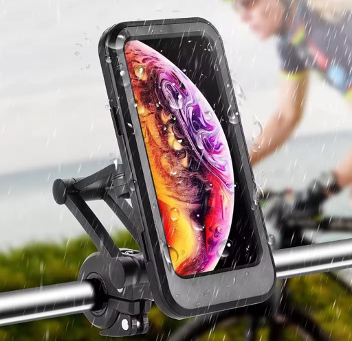 DRŽIAK NA BICYKEL PRE TELEFÓN SMARTFÓN NA RIADITEĽKU VODOtesný MAGNET RW35
