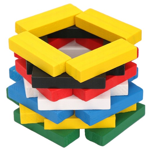 DREVENÉ PUZZLE ZRUČNOSTNÁ HRA DREVENÉ BLOKY