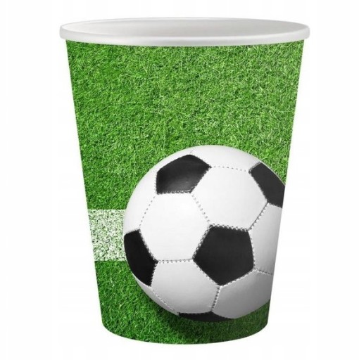 Futbalové narodeninové poháre s loptou