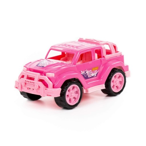JEEP RUŽOVÝ TERÉNNY NÁKLADNÉ NÁKLADNÉ DIEVČATKO TERÉNNE