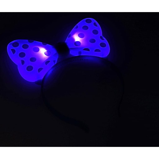 SVIETIACA ČELENKA MINNIE BOW, PEVNÁ, 1 KS