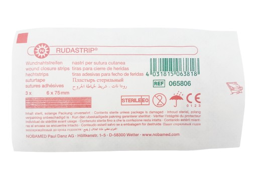 ZARYS Rudastrip pásik na zapínanie 6mm x 75mm 3 ks v balení