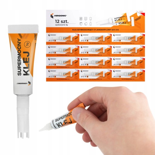 RÝCHLOSCHNÚCE LEPIDLO 12 x 3 g MEGA BAL