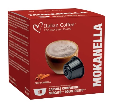 Talianska káva MOKANELLA|kapsula Systém Dolce Gusto