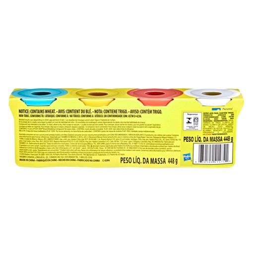 Hasbro Play-Doh Play-Doh Set 4 trubíc B6508