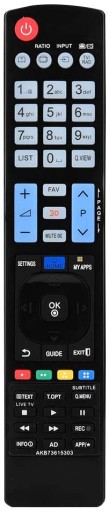 LG AKB73615303 SMART UNIVERZÁLNY VEĽKÝ TV DIAĽKOVÝ OVLÁDAČ