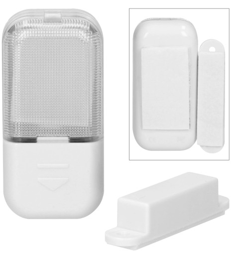 Magnetické LED svietidlo na batérie do šatníkových zásuviek