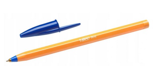 ORANŽOVÝ ORIGINÁL BALLPOINT Modrý - 1 kus BIC