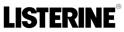LISTERINE 600 ML ADVANCED WHITE ústna voda