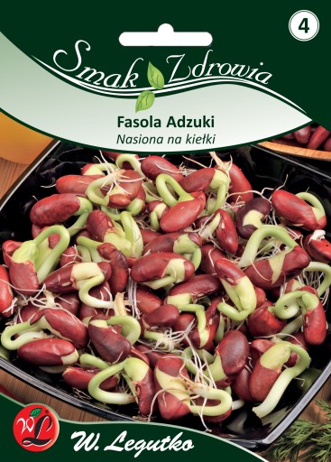 Semená fazuľových klíčkov Adzuki 50g