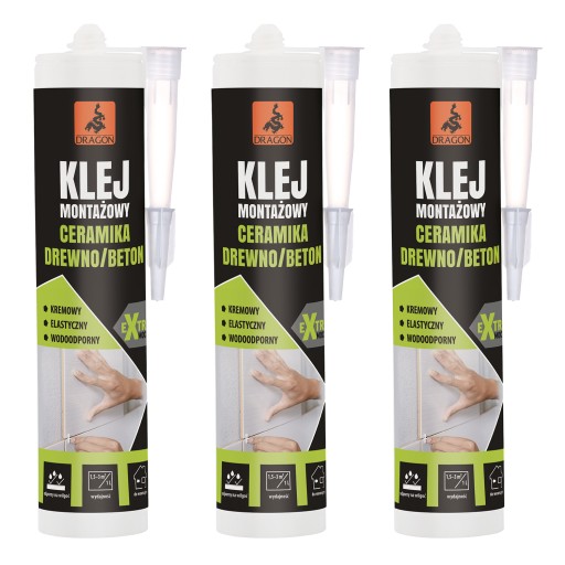 MAS24 DRAGON MONTÁŽNE LEPIDLO KERAMICKÝ BETÓN 280ml