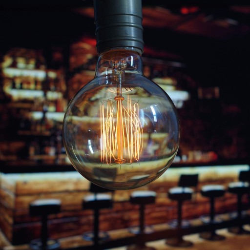E27 dekoratívna retro Edison guľová žiarovka 60W akcentačné svetlo