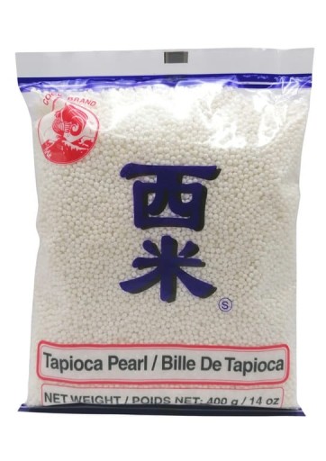 Malé tapiokové perličky 400g z hľúz manioku, ideálne do bubble tea