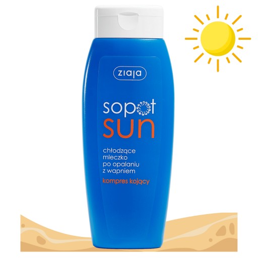 ZIAJA SOPOT SUN Chladivé mlieko po opaľovaní