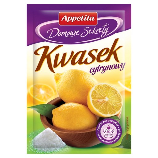 Appetita Home Secrets Kyselina citrónová 20 g