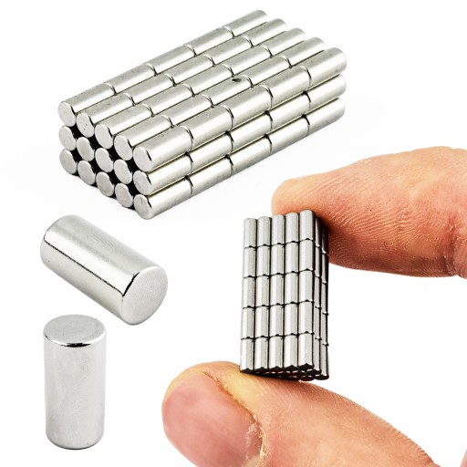 VALEC NEODYMOVÝ MAGNET 2x4 N38 SADA 75 KS