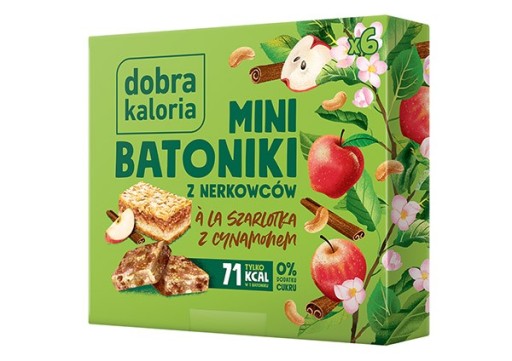 Mini kešu tyčinky ako jablkový koláč 102g DOBRÉ