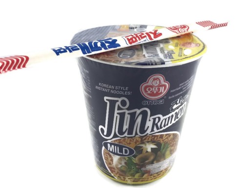 Jin Ramen Jemná polievka v šálke, jemná 65g - Ottogi