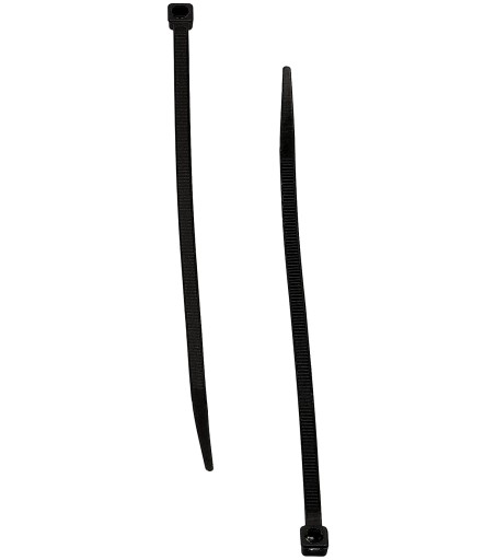 Sťahovacie pásky 3,6x150mm Čierna 100 ks
