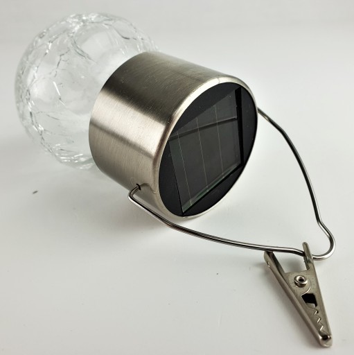 SLNEČNÁ GUĽOVÁ LAMPA, SVIETIACA LAMPA, SOLAR HÁK, ZÁVESNÁ GUĽA, BALKÓN, ZÁHRADKA