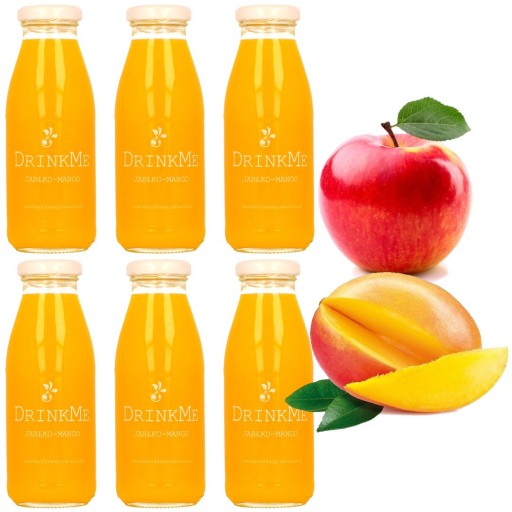 Jablkovo mangová šťava mangová šťava Drinkme 250ml