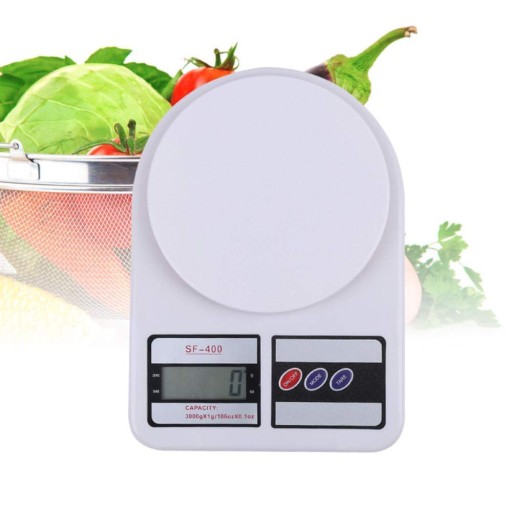 PRESNÁ KUCHYŇSKÁ VÁHA 10kg / 1g DOMÁCA ELEKTRONICKÁ TÁRA LCD + BATÉRIE