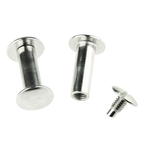 Kniharska skrutka 10mm točené nity 1 ks