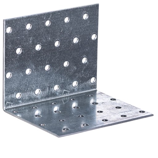 Oceľová uhlová konštrukčná spojka 80x80x100 mm silné uhly