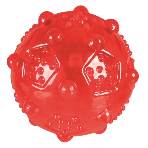 Trixie LOPTA, TERMOPLASTICKÁ guma, Squeaky, 7cm