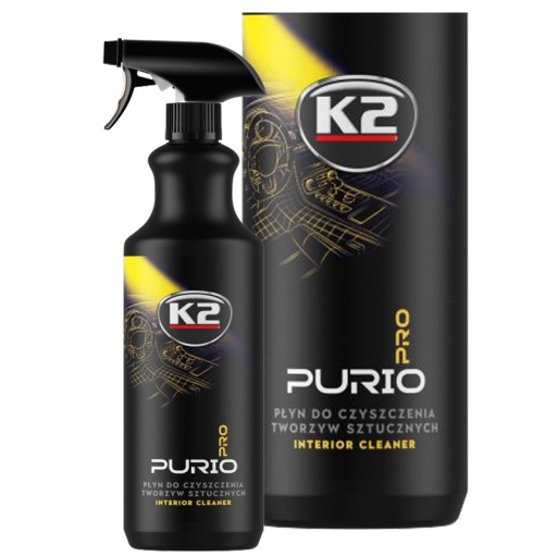 K2 PURIO PRO 1L SILNÝ TEKUTÉ ČISTIČ KOKPITU, VNÚTORNÉ PLASTY