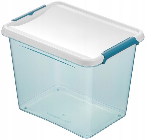 2 VEĽKÉ plastové nádoby na potraviny 2500ml 2 ks