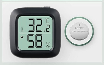 Teplomer Vlhkomer TERÁRIUM Indoor MAGNETIC + KOMPAKTNÁ BATÉRIA