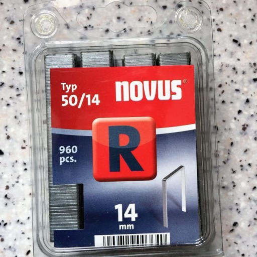 Spony NOVUS R typ 50/14 - 960 kusov 14 mm