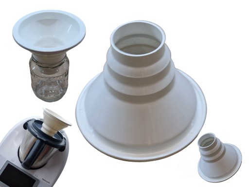 1x lievik na plnenie pohárov pre THERMOMIX VORWERK TM6 TM5 TM31