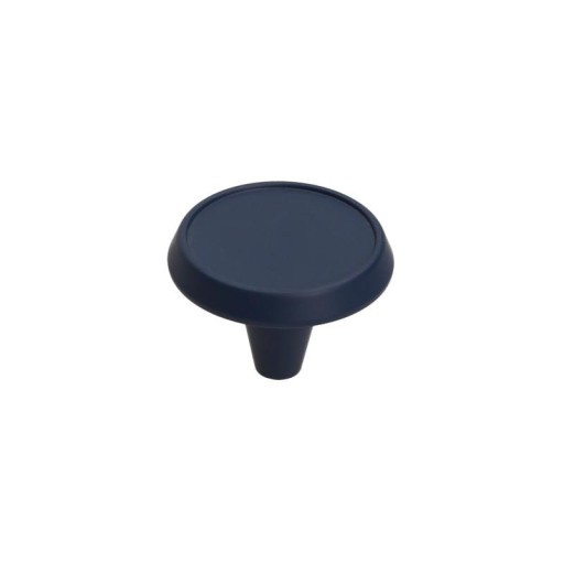Nábytkový gombík GU09-R206 NAVY modrý fi-39mm soft touch