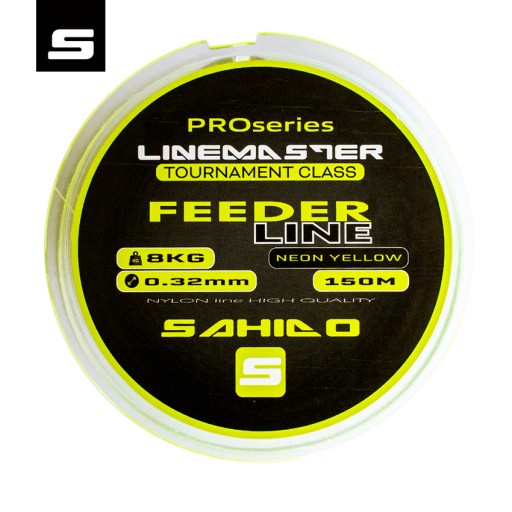 SAHIDO LINEMASTER FEEDER Vlasec 0,32 mm 150 m NEON SILNÝ RYBÁRSKY VLAS