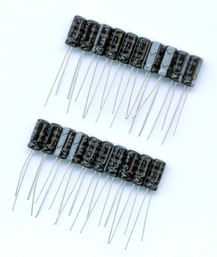 2.2uF 100V 2.2 µF 100V LEAGUER (20 KS) ELEKTROLYTICKÝ KONDENZÁTOR