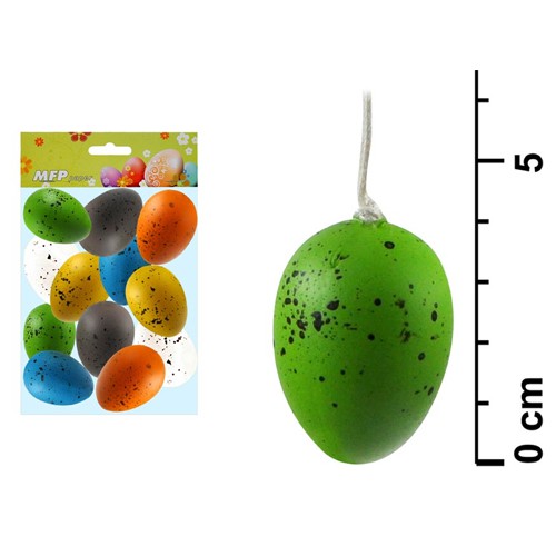 Dekorácia vajíčka 4cm 12 ks