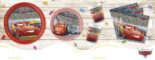 Narodeninový fóliový balónik Disney Cars 3 cik-cak 45 cm