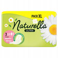 Naturella THIN ULTRA PACK XL 3 s MAXI krídlami 16 ks