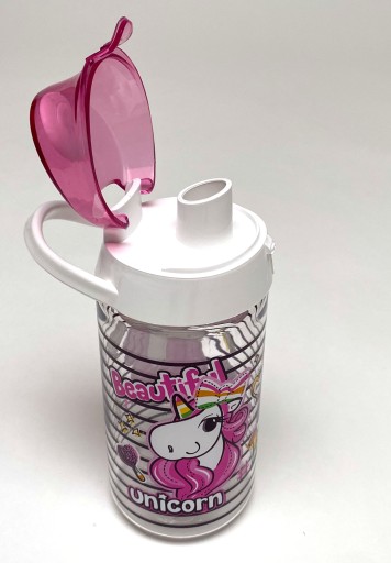 WATER BOTTLE hrnček na fľašu na vodu UNICORN 500ML