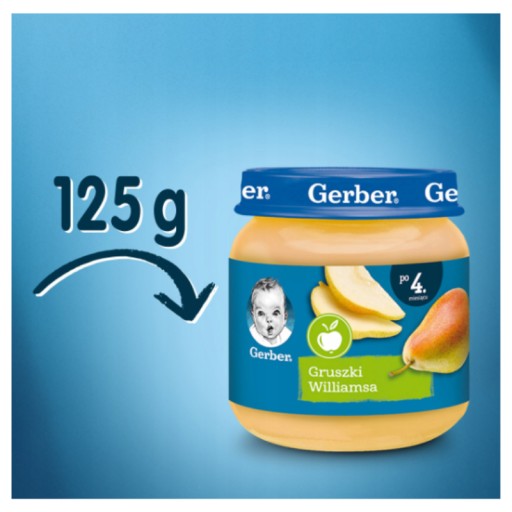 Williams hruškový dezert 125 g Gerber
