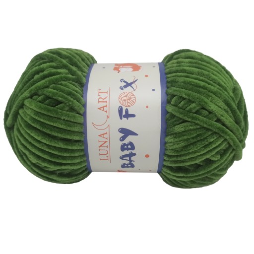 Priadza Luna Art Baby Fox 100-32 / papraď