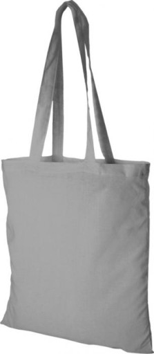 BAVLNA plátená nákupná taška ECO SHOPPING Shopperbag šedá 140g